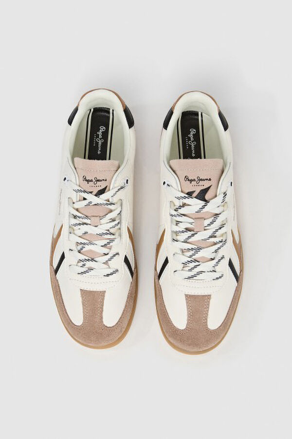 Pepe Jeans  Zapatillas con piel nude