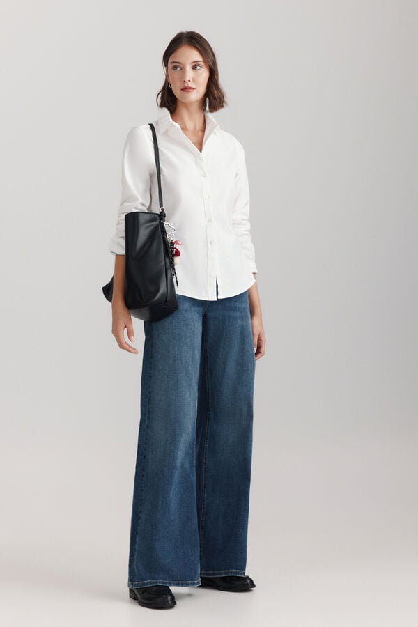 Springfield Oxford basic blouse white
