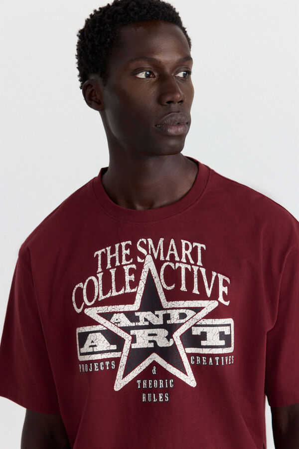 Springfield Camiseta creative colective rojo