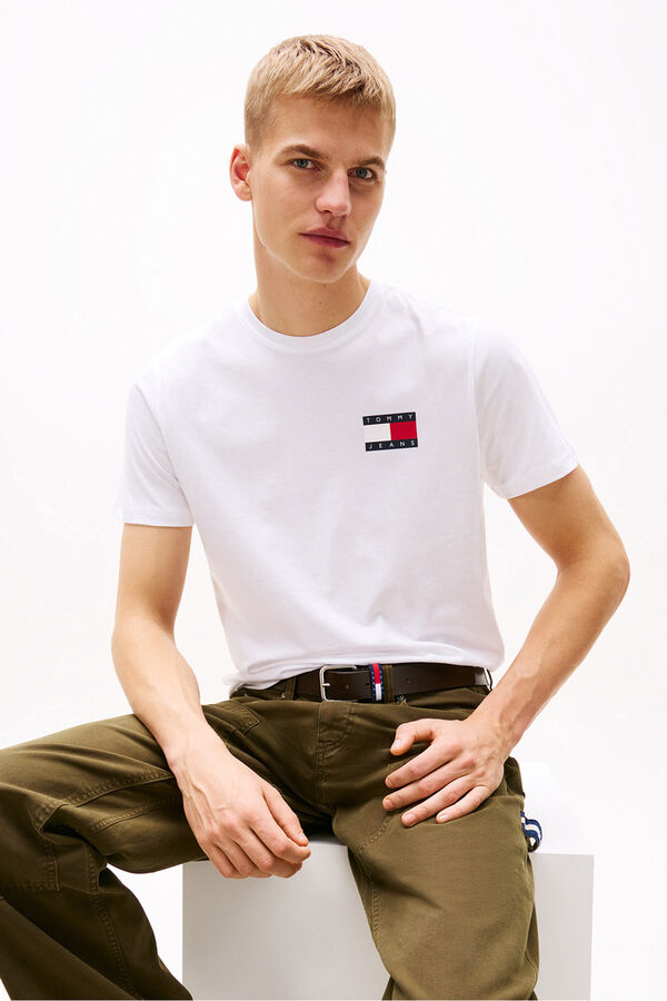 Tommy Jeans Slim short sleeve t-shirt white