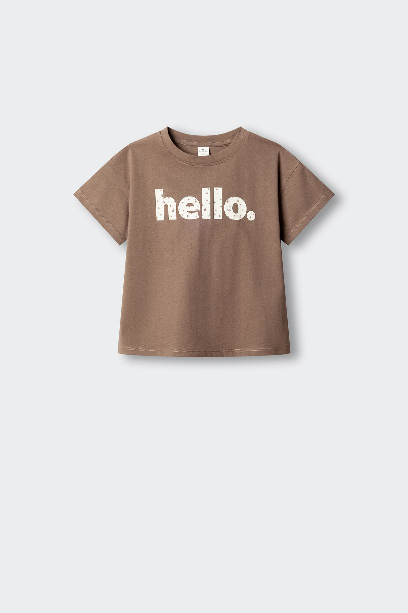 Springfield Kids Camiseta manga corta "Hello" ni&ntilde;a