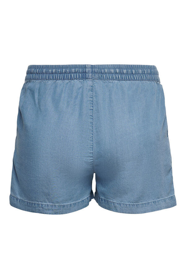 Only Short vaquero fluido azul
