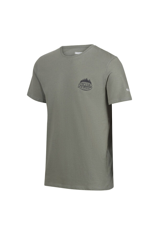 Springfield T-Shirt Bio-Baumwolle dark gray
