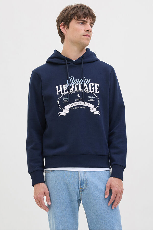 JJ REBEL Sudadera regular fit azul