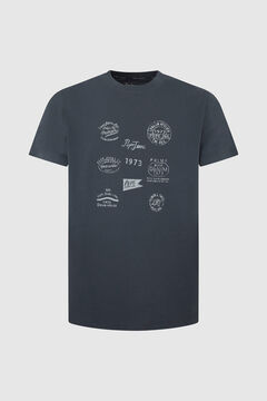Springfield Camiseta Chay gris oscuro