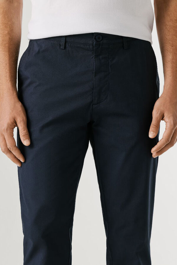 Pepe Jeans Pantal&oacute;n chino ajustado azul