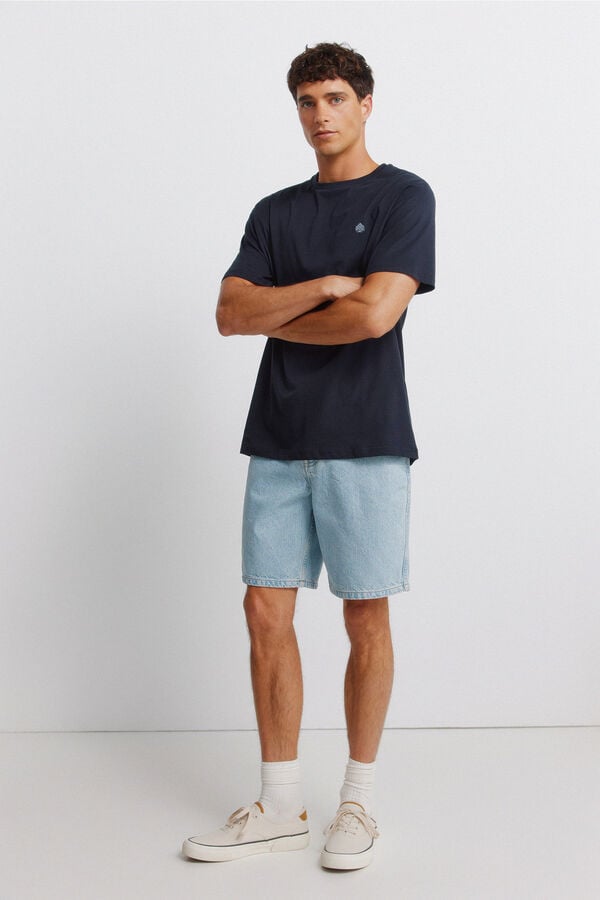 Springfield Springfield logo basic T-shirt blue