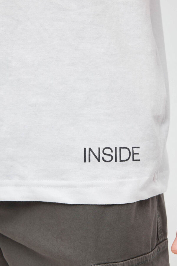 Inside Basic T-Shirt Weiß