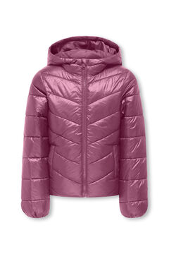 Only Girls Leichte Jacke mit Kapuze und Rei&szlig;verschluss