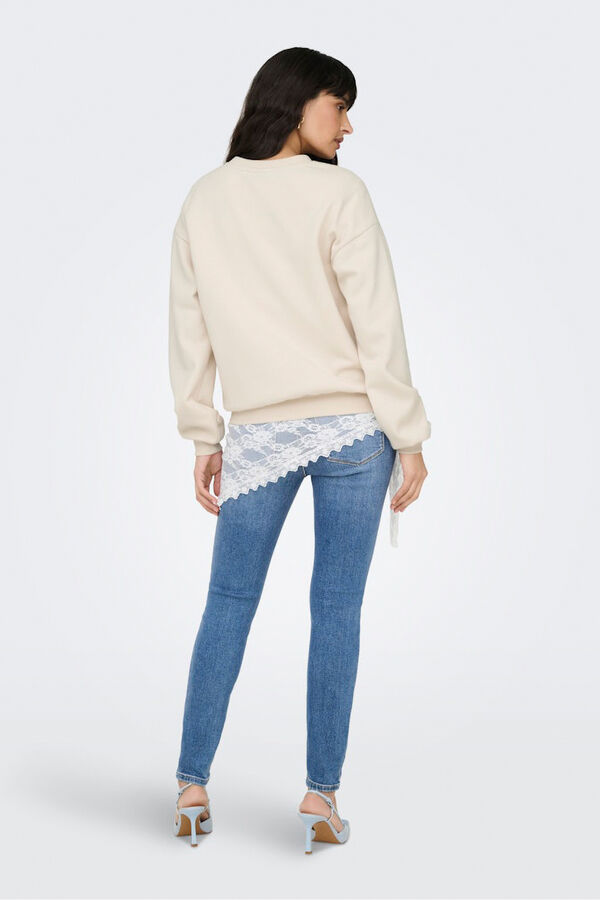 Only Sweatshirt "Paris" brown