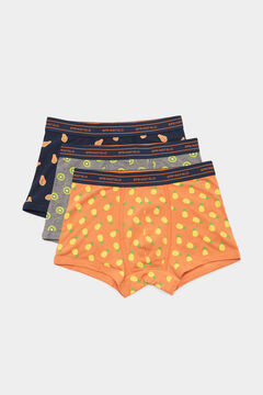 Springfield 3-pack Fruit boxers red