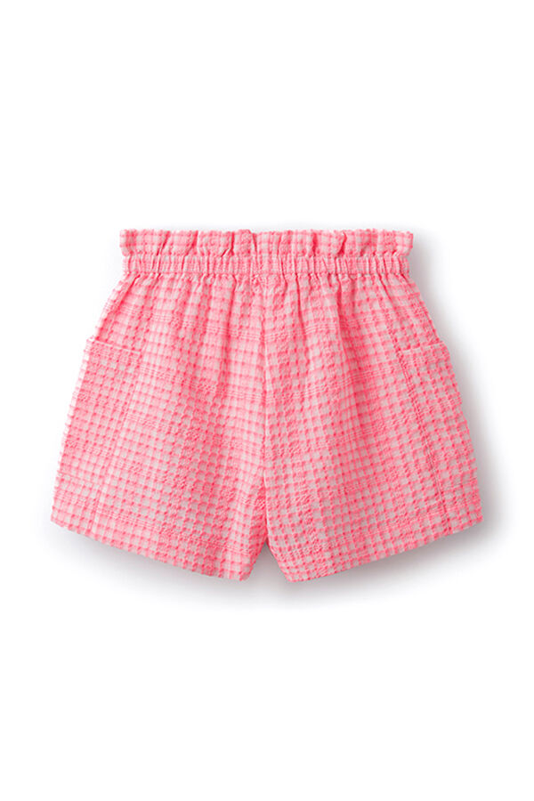 Springfield Girl's fluorescent textured shorts red