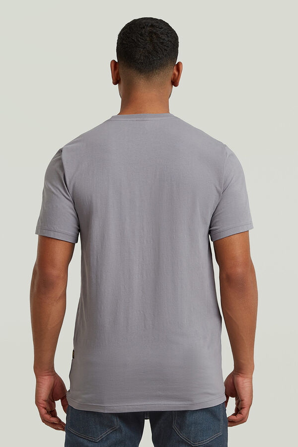 G-STAR Camiseta de manga corta Slim gris
