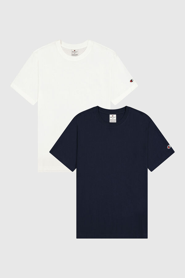Champion Pacote com duas camisetas Champion branco