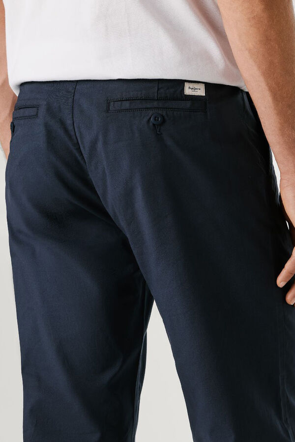 Pepe Jeans Pantal&oacute;n chino ajustado azul