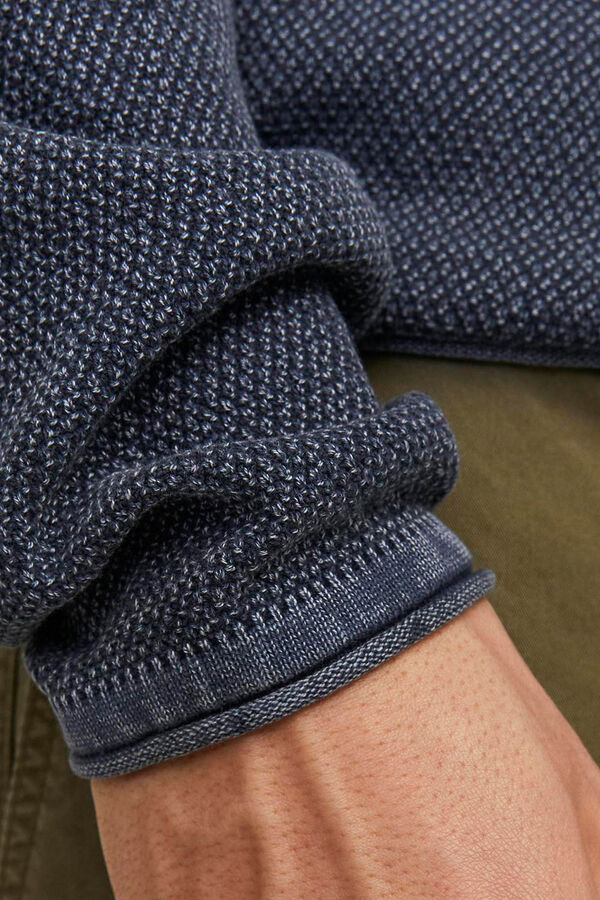 Springfield Jersey-knit jumper mornarskoplava