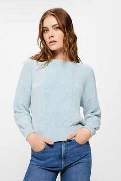 Springfield Jersey Chenilla Lurex azul