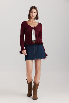 Springfield Denim midi skirt