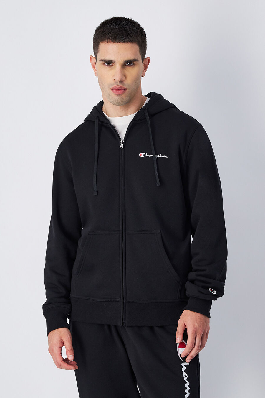 Sudadera abierta con cremallera