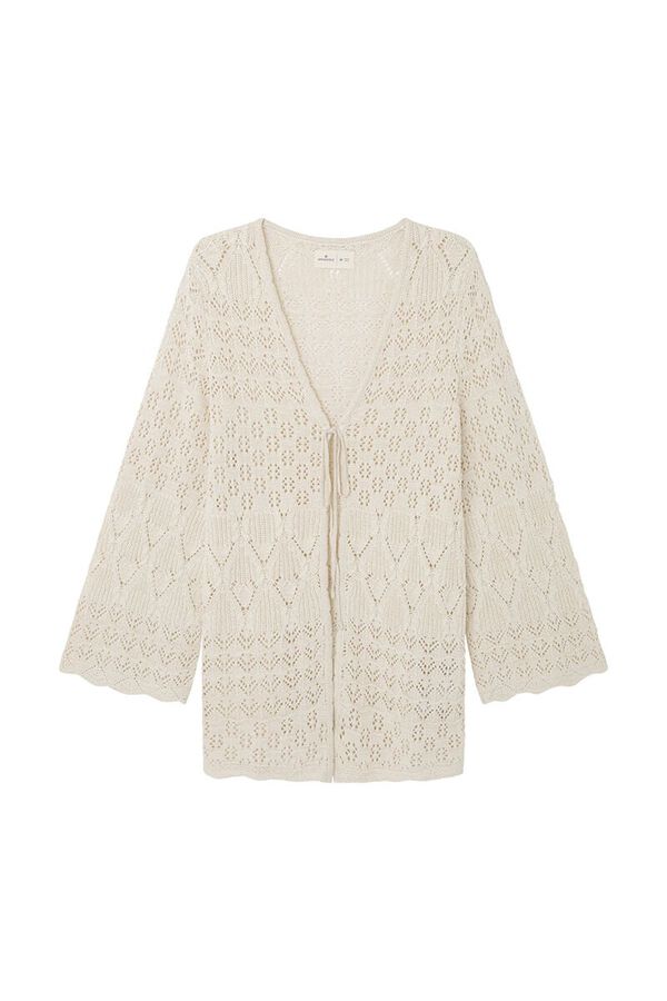 Springfield Pointellle cardigan natural