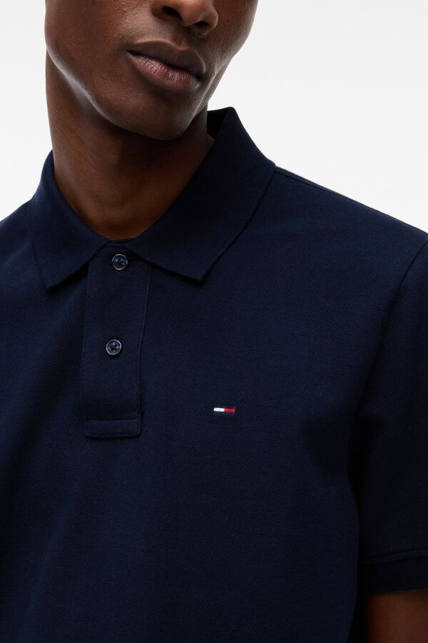 Tommy Jeans Short sleeve polo shirt blue