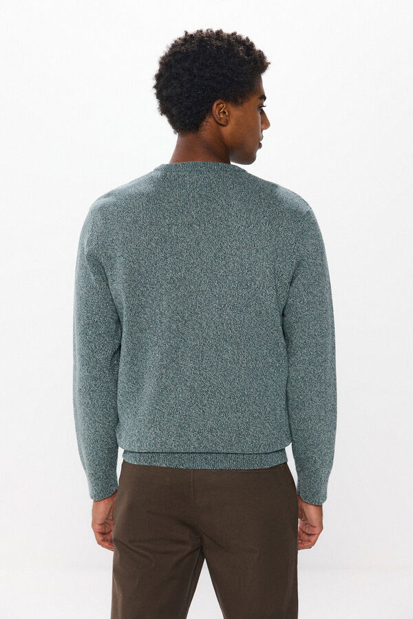 Springfield plain twisted jersey acqua