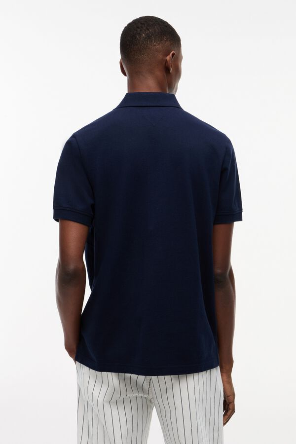 Tommy Jeans Short sleeve polo shirt blue