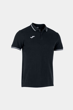 Springfield Kurzarm-Poloshirt Confort Schwarz schwarz