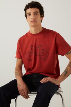 Springfield Biciklimint&aacute;s p&oacute;l&oacute; burgundy