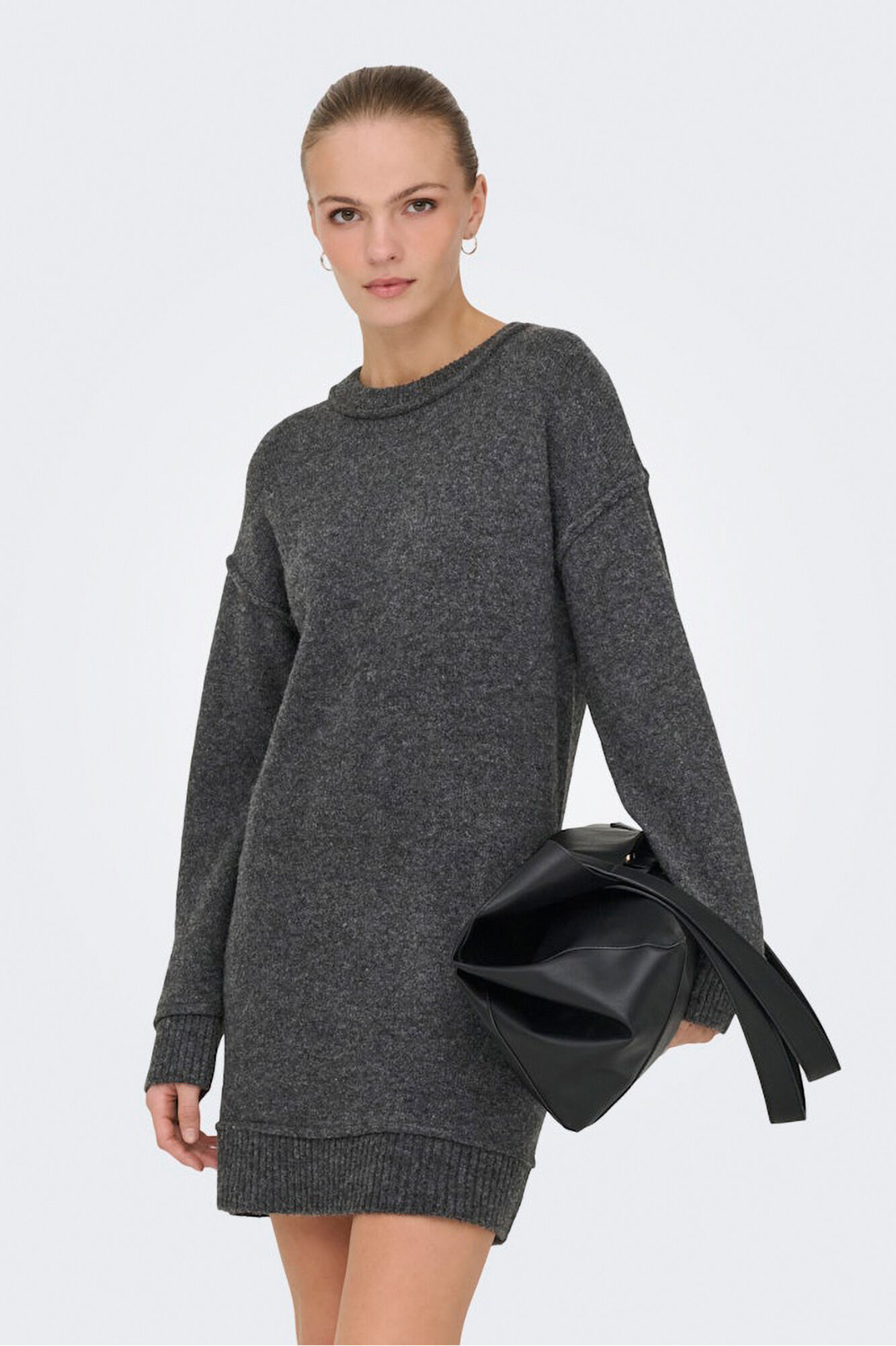 Only Vestido curto de malha 