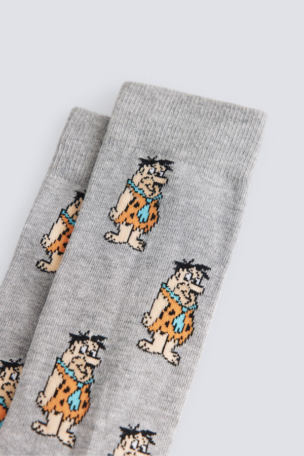 Springfield Flintstones Warner Bros&trade; fine high sock grey