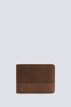 Springfield Two-tone faux leather wallet