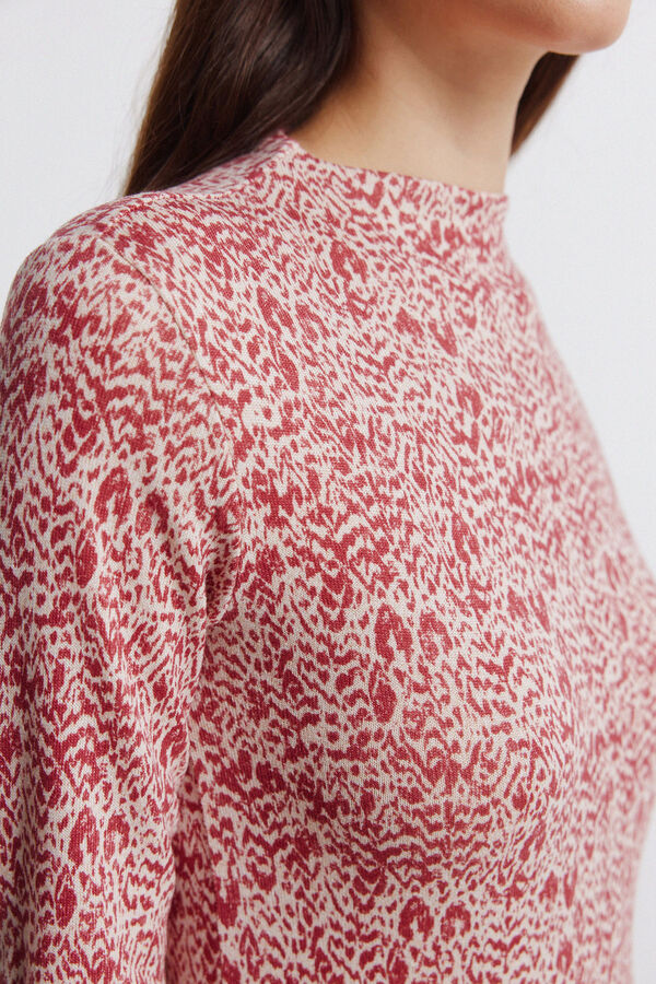 Springfield Camiseta cuello perkins beige