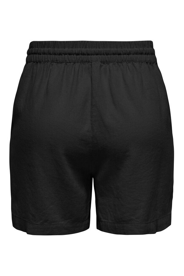 JDY Short lino negro