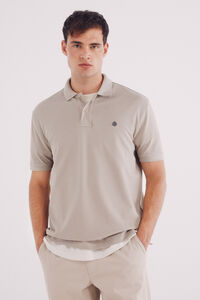 Springfield Essential regular fit piqué polo shirt