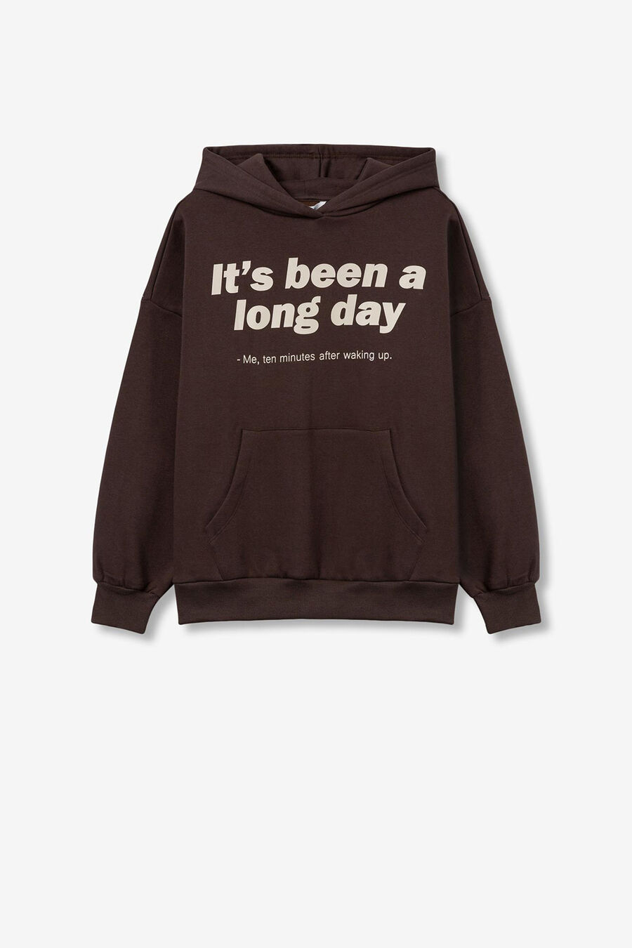 Hoodie Oversized estampado