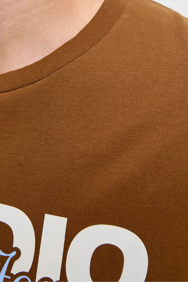 Jack & Jones Basic logo T-shirt nude