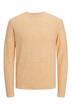 Springfield Textured jersey-knit jumper brown