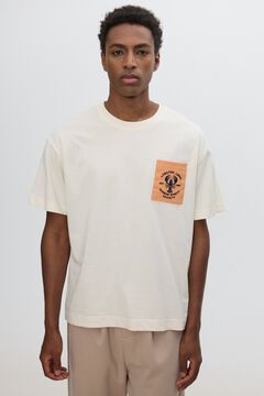 Inside Camiseta de bolsillo estampado