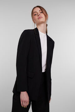 Springfield Long-sleeved oversize blazer black