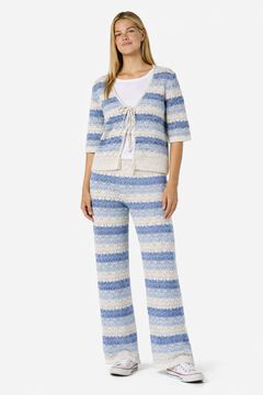 Noisy May Pantal&oacute;n largo de punto pointelle