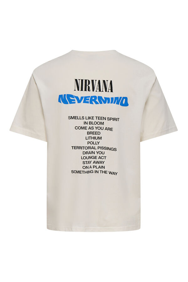 Only & Sons Short-sleeved T-shirt white