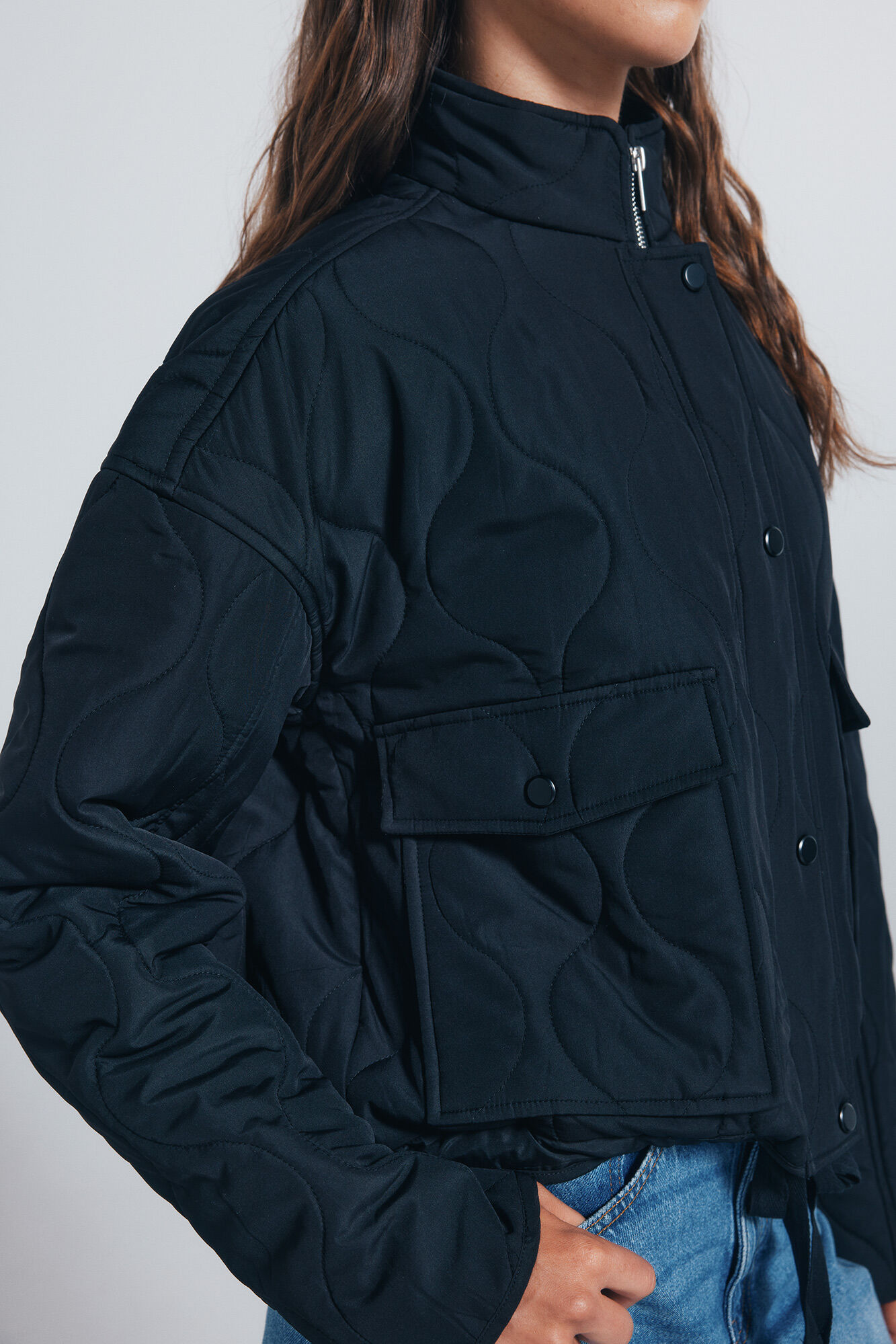 Springfield Quilted jacket pockets