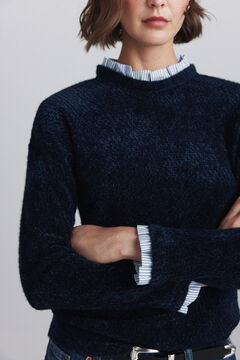 Springfield Cervantes neck fine knit jumper
