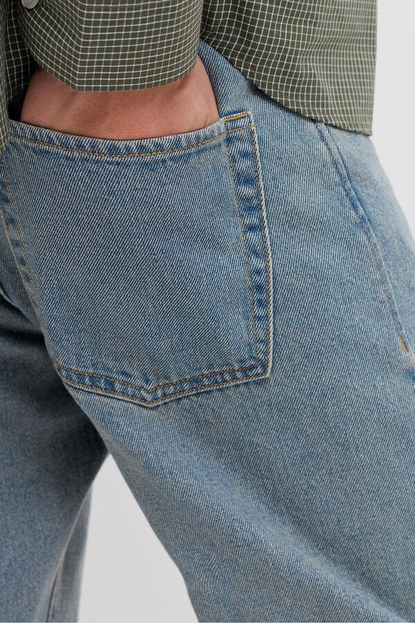 JJ REBEL Jeans relaxed tiro medio vaquero azul
