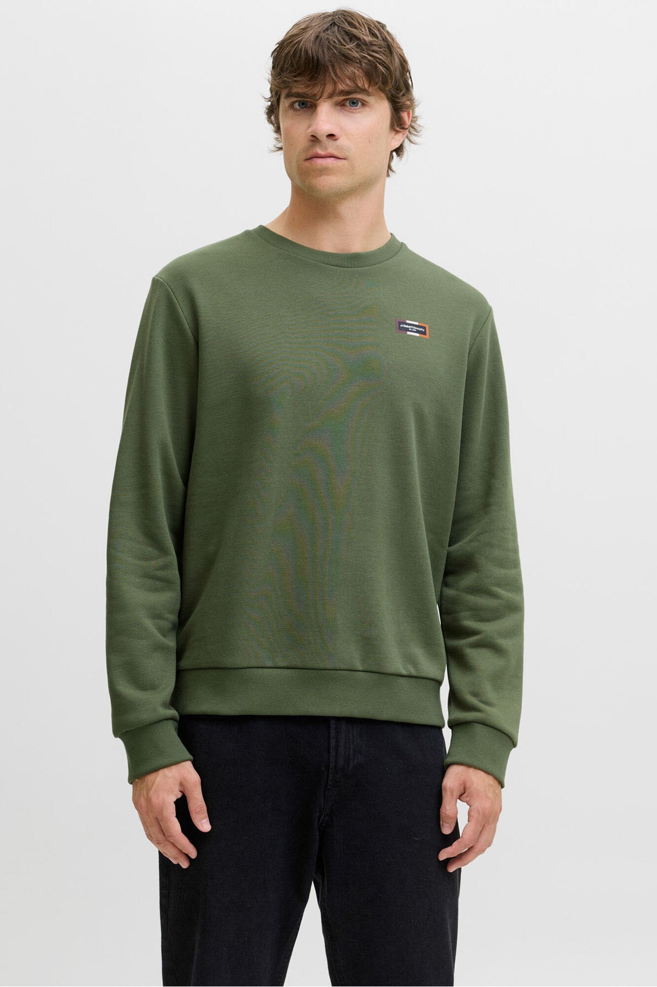 JJ REBEL Basic- Sweatshirt mit Logo