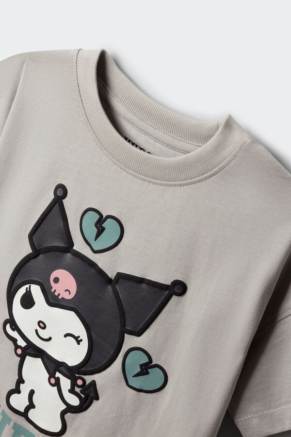 Springfield Kids Camiseta&nbsp; "Kuromi" ni&ntilde;a gris