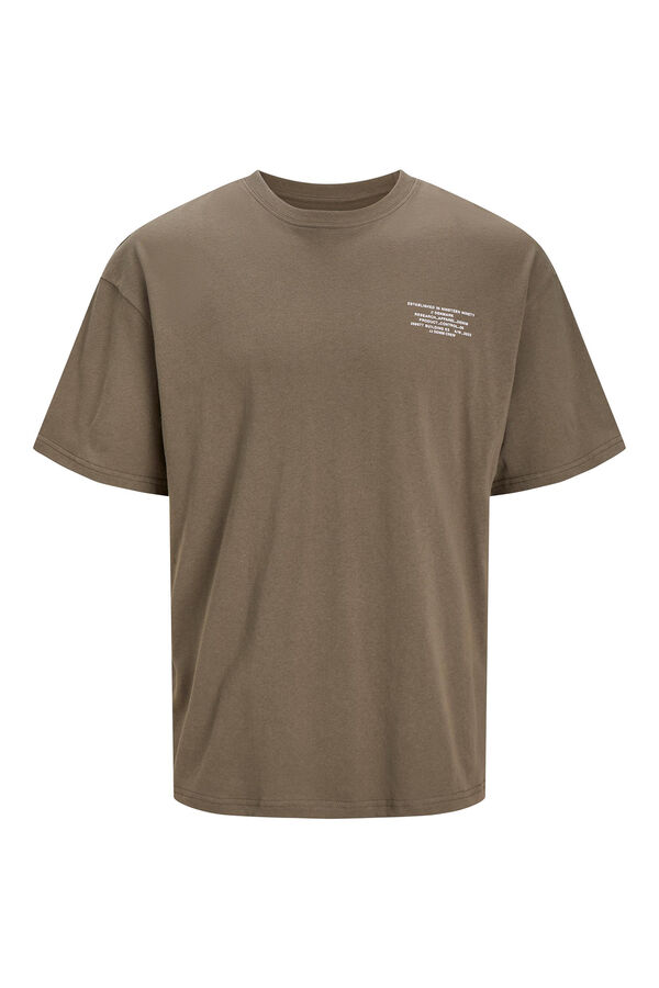 Springfield Camiseta fit oversize gris medio