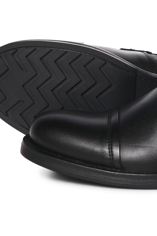 Jack & Jones Leather ankle boots black