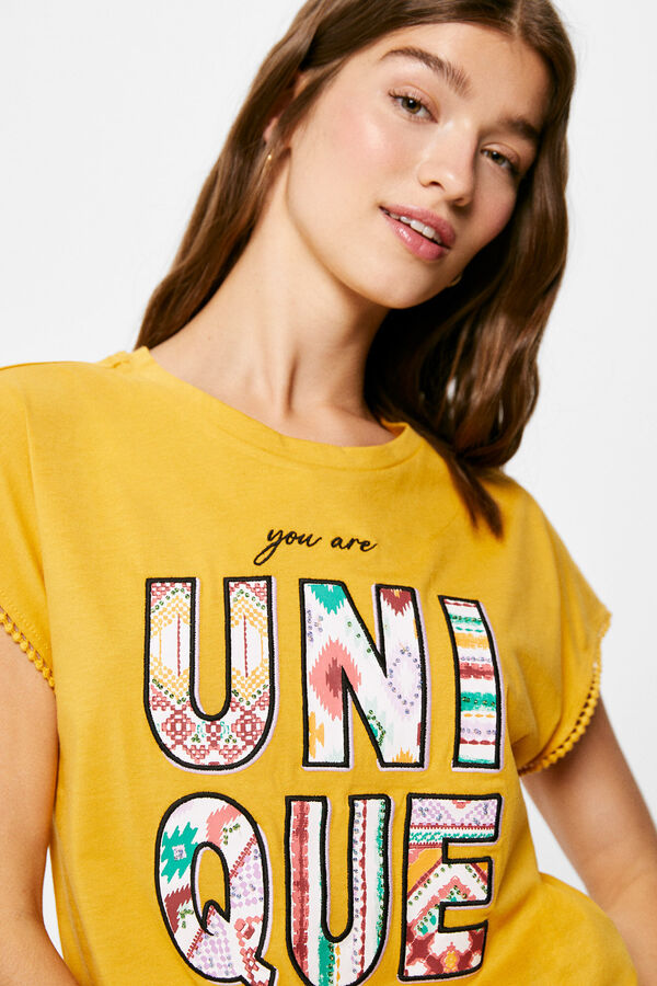 Springfield „Unique” póló sárga